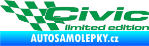 Samolepka Civic limited edition levá zelená