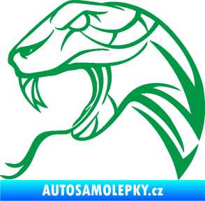 Samolepka Cobra 002 levá zelená