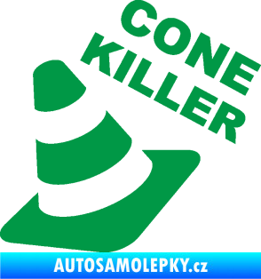 Samolepka Cone killer  zelená