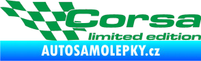Samolepka Corsa limited edition levá zelená