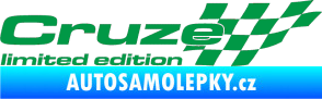 Samolepka Cruze limited edition pravá zelená