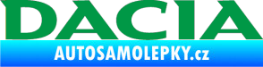 Samolepka Dacia 001 zelená