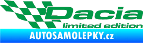 Samolepka Dacia limited edition levá zelená