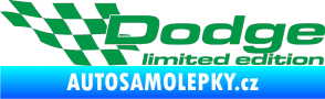 Samolepka Dodge limited edition levá zelená