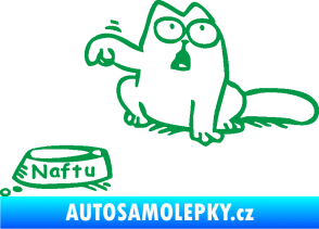 Samolepka Dolej naftu - levá zelená