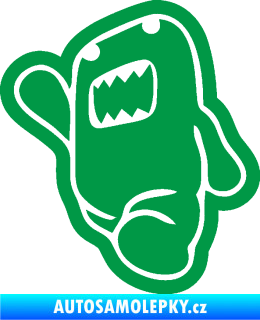 Samolepka Domo 013 levá běžící zelená
