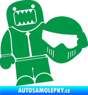 Samolepka Domo 014 pravá Stig zelená