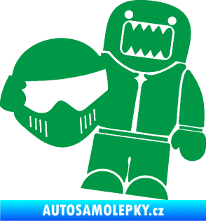 Samolepka Domo 014 levá Stig zelená
