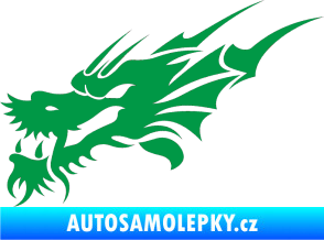 Samolepka Dragon 001 levá zelená
