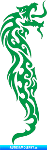 Samolepka Dragon 023 pravá zelená