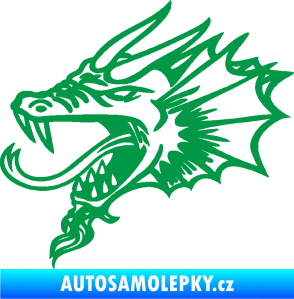 Samolepka Dragon 046 levá zelená