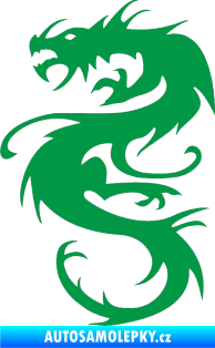Samolepka Dragon 047 levá zelená