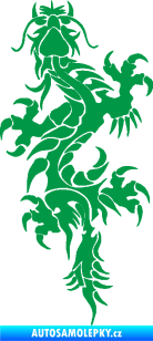 Samolepka Dragon 050 levá zelená