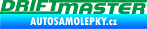 Samolepka Drift master nápis zelená