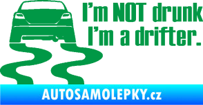Samolepka Drifter 002 zelená