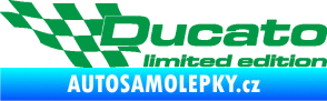 Samolepka Ducato limited edition levá zelená
