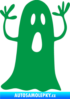 Samolepka Duch 003 pravá zelená