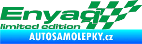 Samolepka Enyaq limited edition pravá zelená