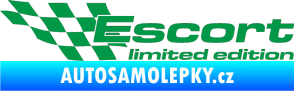 Samolepka Escort limited edition levá zelená