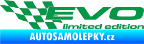 Samolepka Evo limited edition levá zelená
