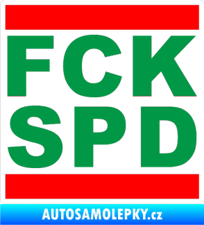 Samolepka FCK SPD zelená