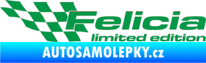 Samolepka Felicia limited edition levá zelená
