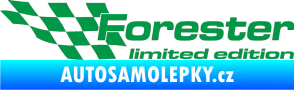 Samolepka Forester limited edition levá zelená
