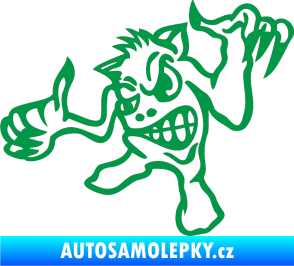 Samolepka Formelák levá zelená