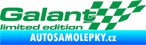 Samolepka Galant limited edition pravá zelená