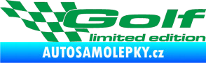 Samolepka Golf limited edition levá zelená