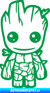 Samolepka Groot 002 levá baby zelená