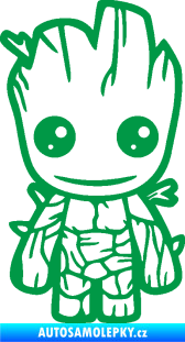 Samolepka Groot 002 pravá baby zelená