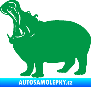 Samolepka Hroch 002 levá zelená