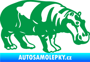 Samolepka Hroch 003 pravá zelená