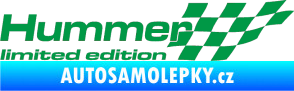 Samolepka Hummer limited edition pravá zelená