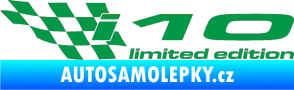 Samolepka i10 limited edition levá zelená