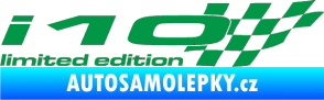 Samolepka i10 limited edition pravá zelená