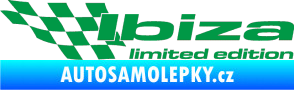 Samolepka Ibiza limited edition levá zelená