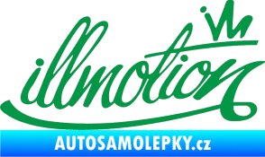 Samolepka Illmotion zelená