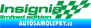 Samolepka Insignia limited edition pravá zelená