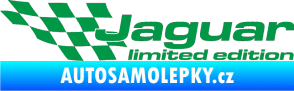 Samolepka Jaguar limited edition levá zelená