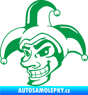 Samolepka Joker 001 levá zelená
