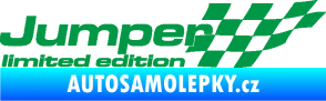 Samolepka Jumper limited edition pravá zelená