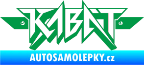 Samolepka Kabát 003 zelená