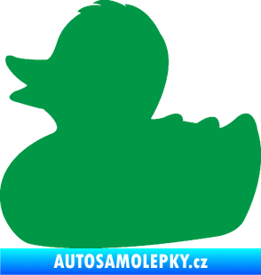 Samolepka Kachnička 001 levá zelená