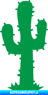 Samolepka Kaktus 001 levá zelená