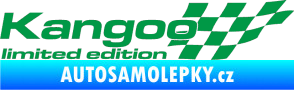 Samolepka Kangoo limited edition pravá zelená