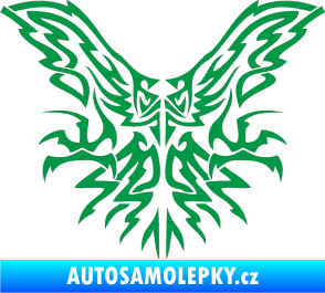 Samolepka Kapota 037 tatto dravec zelená