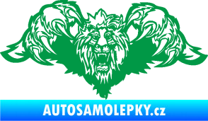 Samolepka Kapota 041 lev zelená