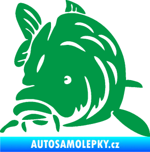 Samolepka Kapr 002 levá zelená